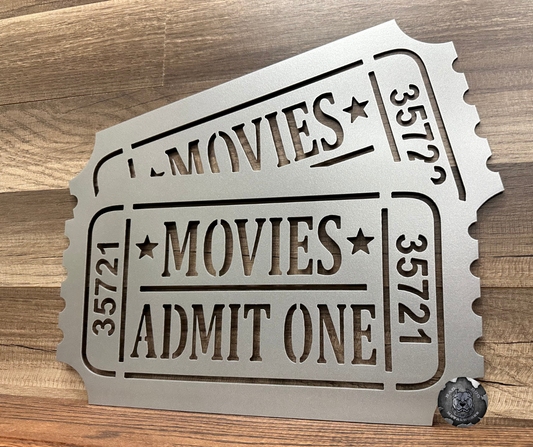 Movies Admit One Movie Ticket