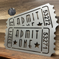Admit One Retro Movie Ticket