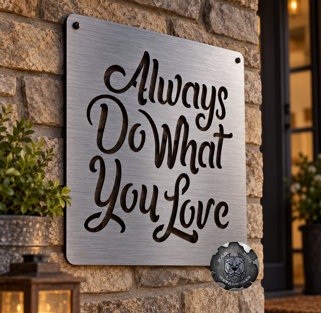 Always Do What You Love