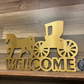 Amish Horse and Buggy Welcome