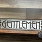Art Deco Ladies or Gentlemen Bathroom Plaque