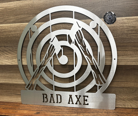 Axe Throwing Monogram