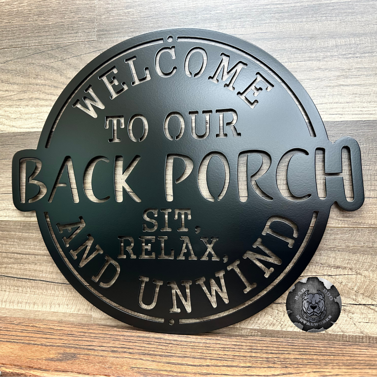 Welcome To Our Back Porch; Sit, Relax, and Unwind