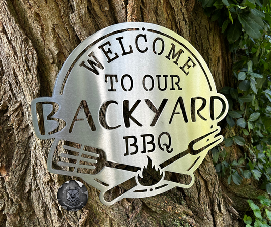 Welcome To Our Backyard BBQ