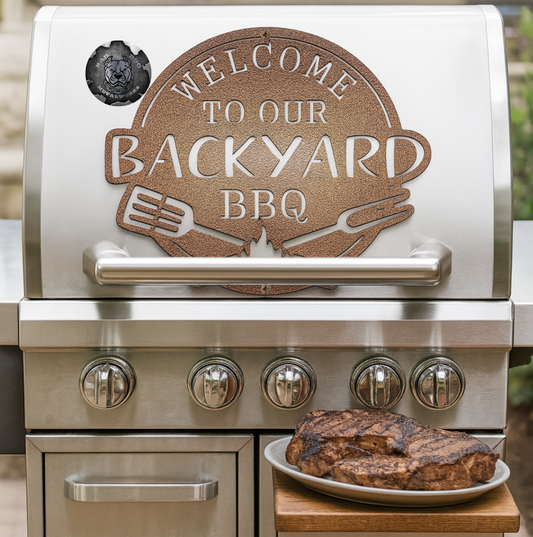 Welcome To Our Backyard BBQ