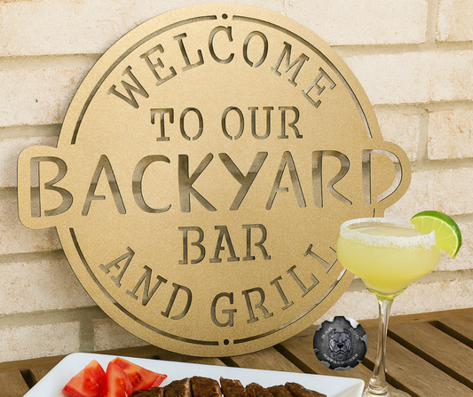 Welcome To Our Backyard Bar and Grill