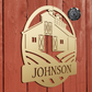 Barn Monogram