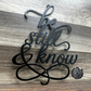 Be Still and Know