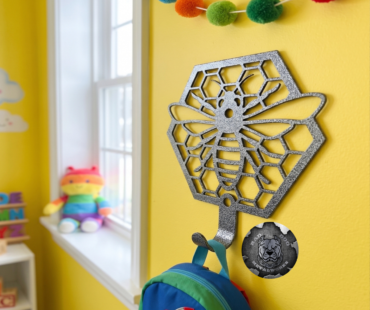 Honeycomb Bee Wall Hook
