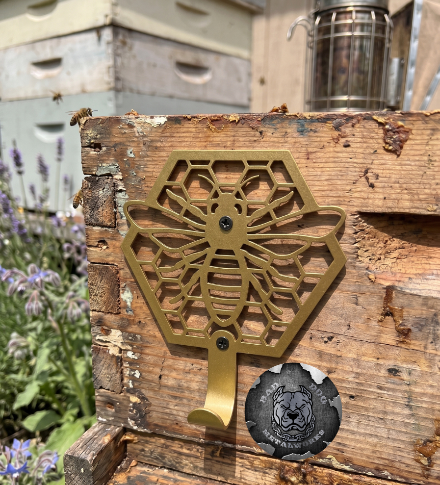 Honeycomb Bee Wall Hook