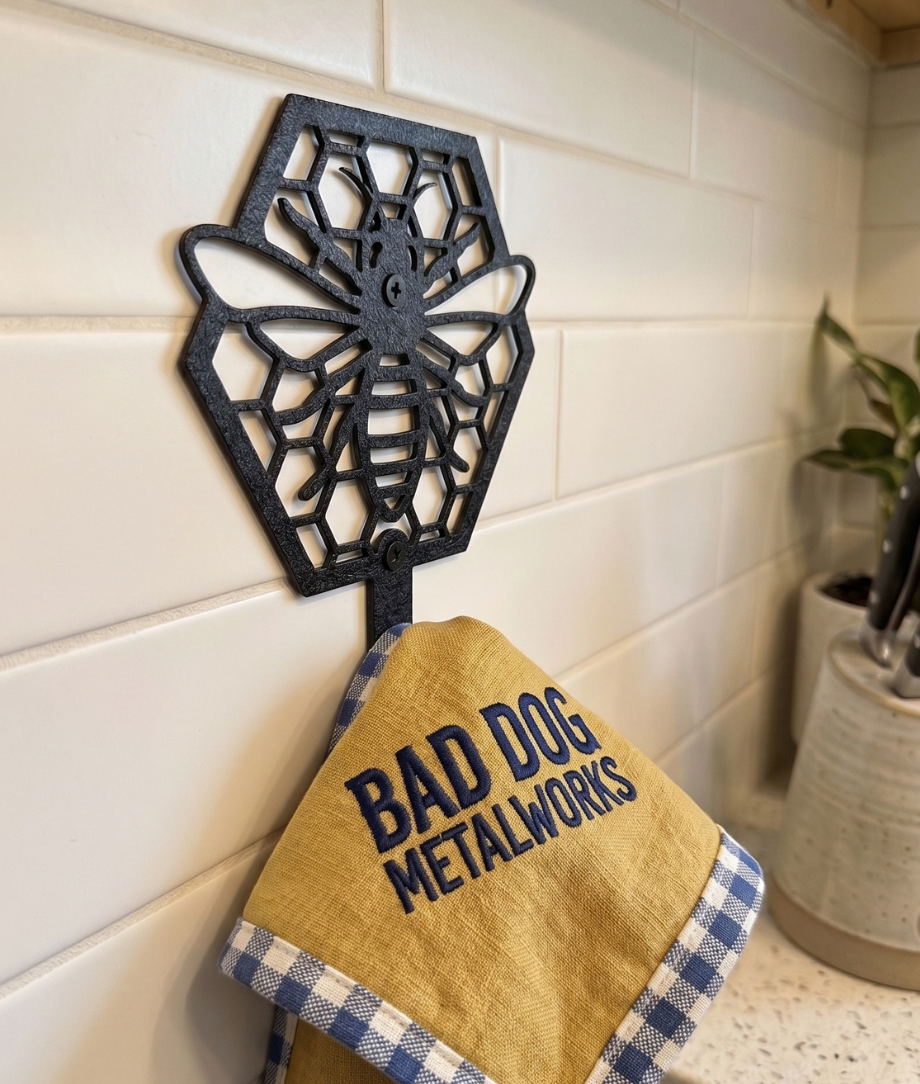 Honeycomb Bee Wall Hook