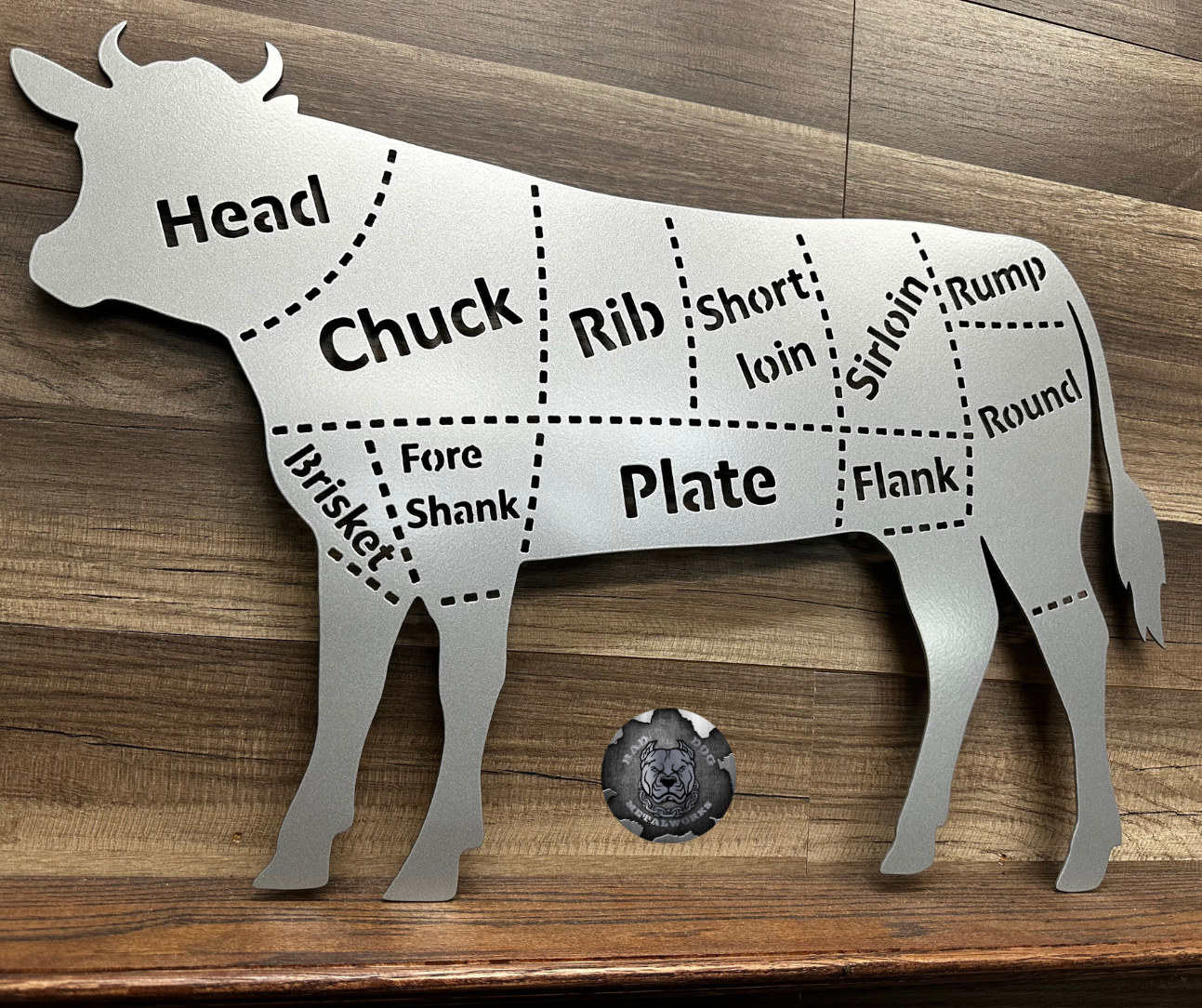 Beef Cuts Butcher Diagram