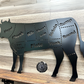 Beef Cuts Butcher Diagram