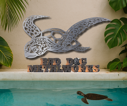 Swimming Sea Turtle