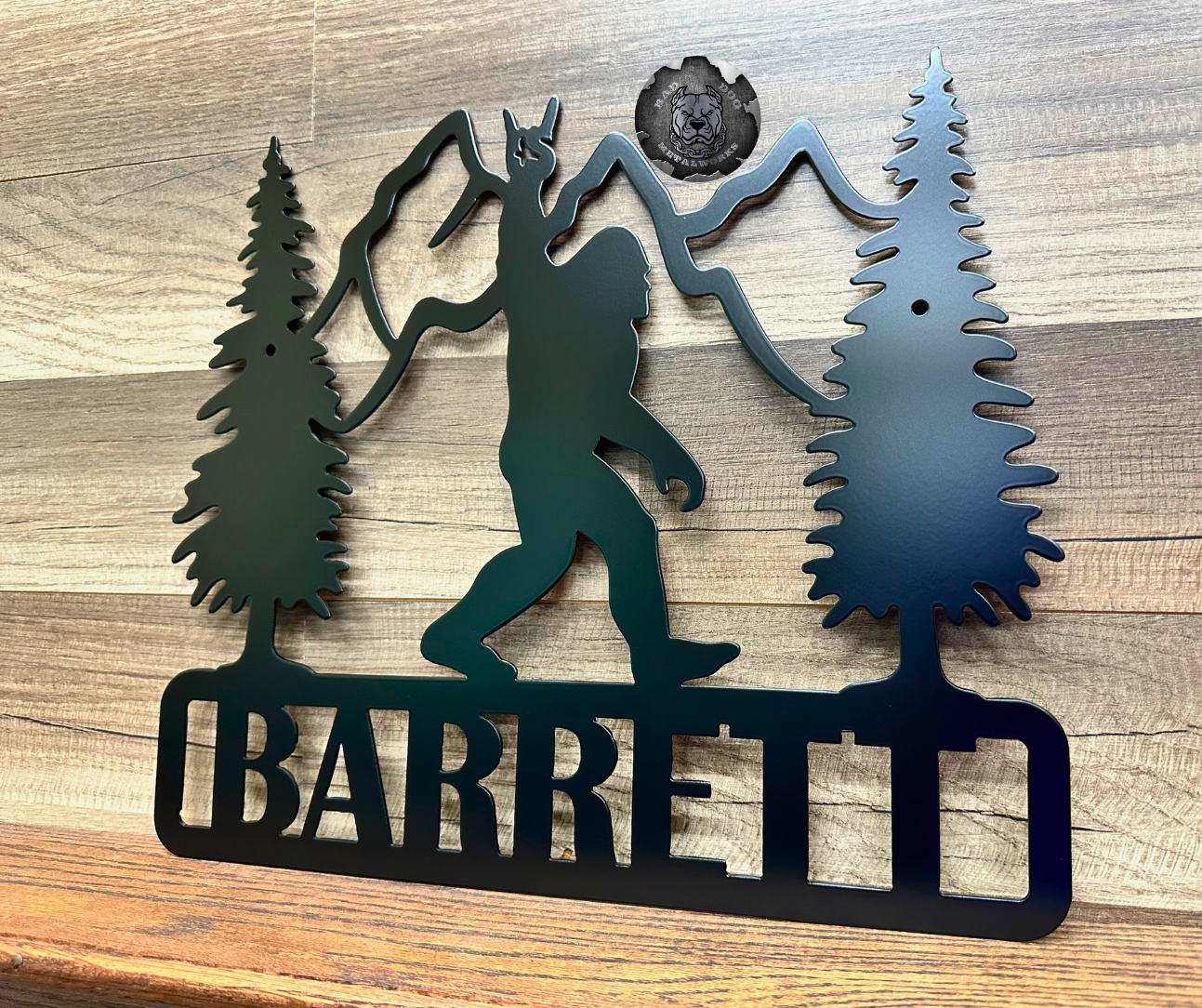 Bigfoot Plaque