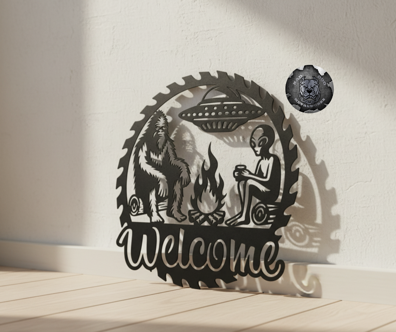 Bigfoot and Alien Welcome Saw