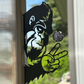 Peeking Bigfoot Peace Sign