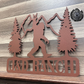 Personalized Bigfoot Plaque