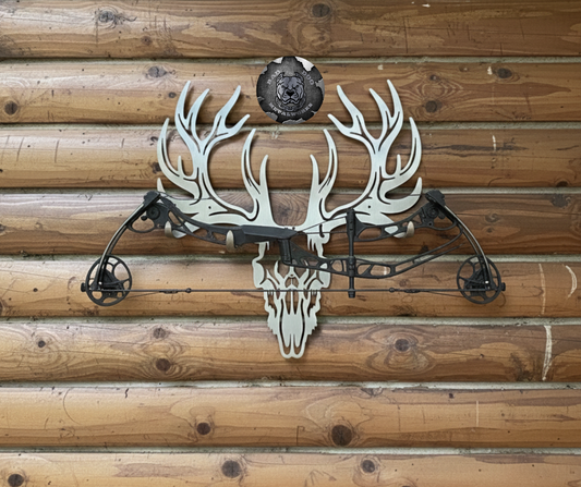 Deer Skull Bow Holder/Hanger