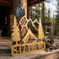Personalized Camping Plaque