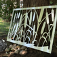 Cattail Privacy Panel Metal Art