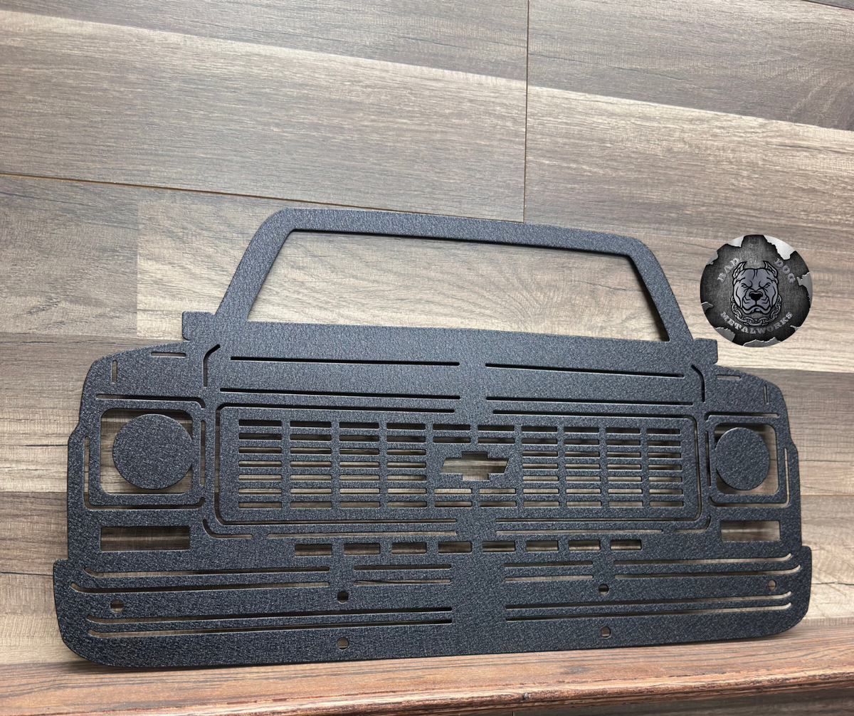 Chevy C10 Front End Metal Art