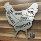 Chicken Cuts Butcher Diagram
