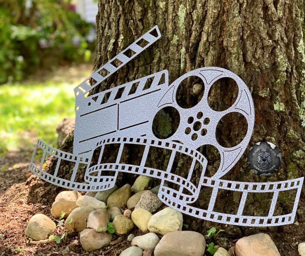 Clapboard and Filmstrip
