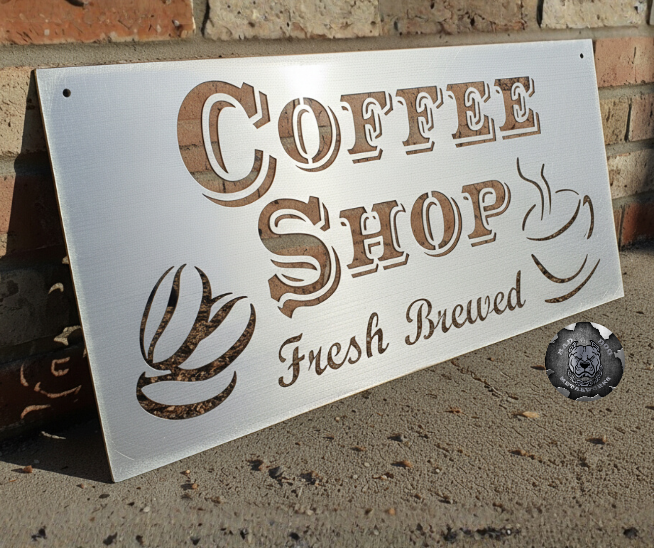 Coffee Shop Fresh Brewed