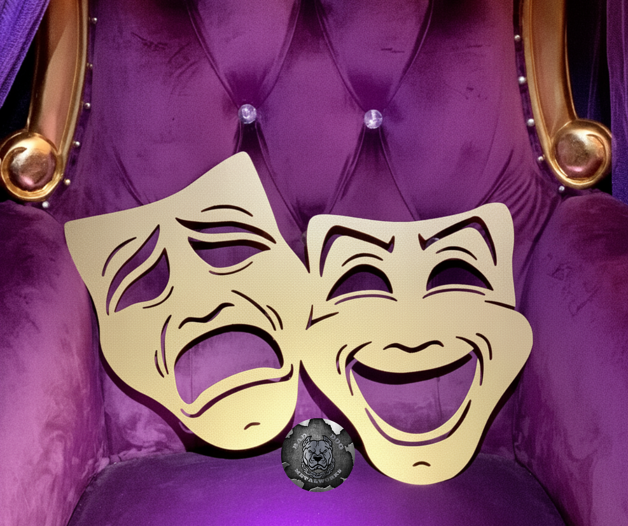 Comedy and Tragedy Masks