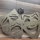 Comedy and Tragedy Masks