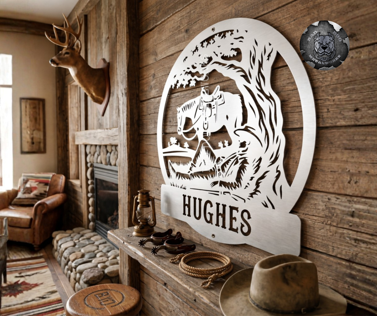 Cowboy Camp Monogram