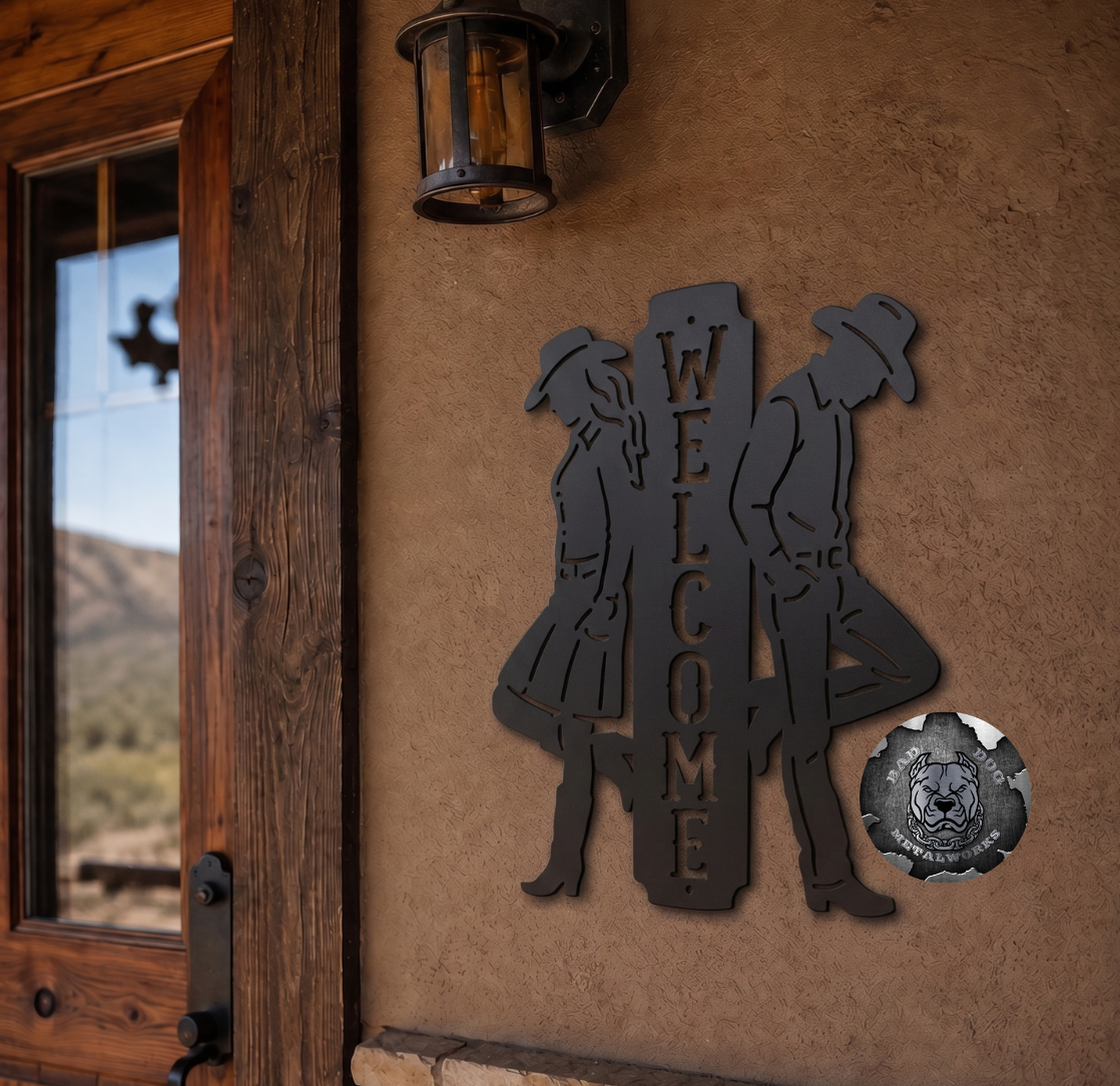 Cowgirl and Cowboy Welcome