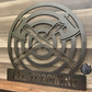 Crossed Axes Axe Throwing Monogram