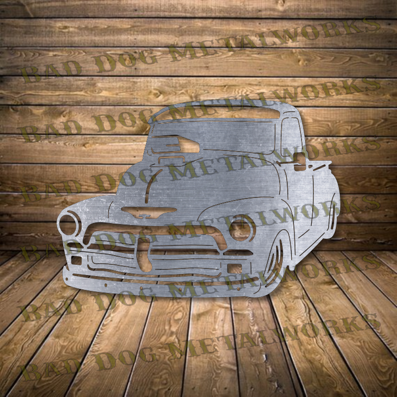 Custom Chevy Truck - Dxf and Svg