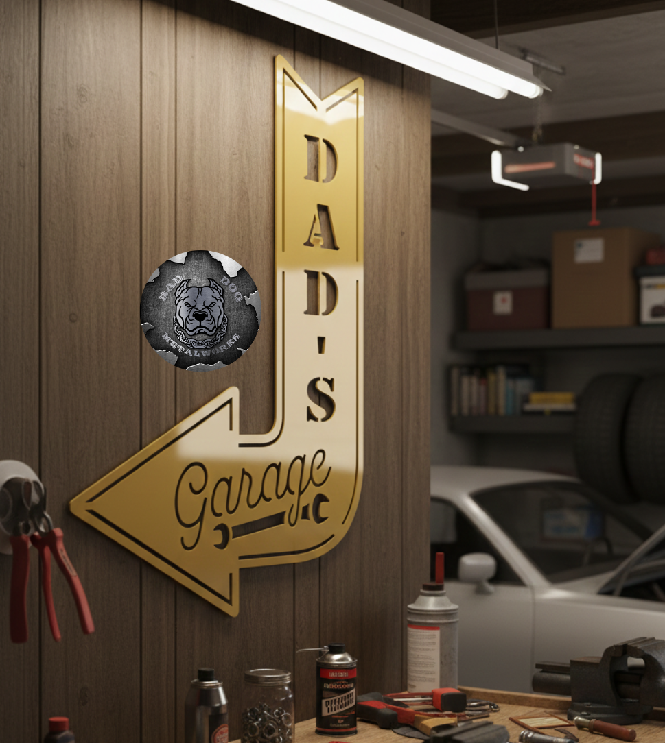 Dad's Garage Retro Arrow