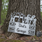 Dad's Garage Toolbox - Metal Man Cave Decor
