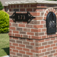 Decorative Scroll Address Plaque