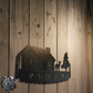 Deer Cabin Welcome Saw