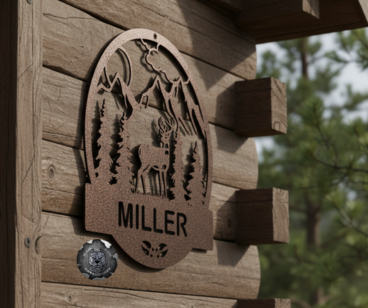 Deer Monogram