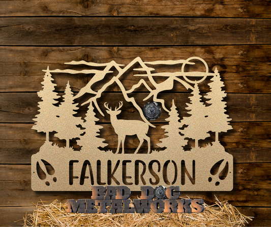Deer Mountain Monogram