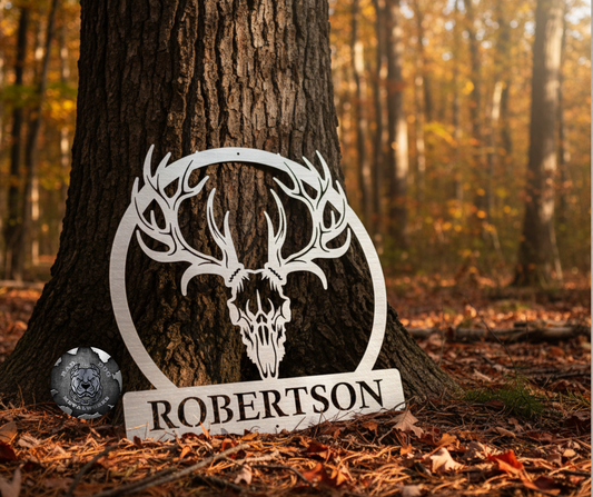 Deer Skull Monogram