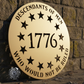 Descendants Of Men Who Would Not Be Ruled 1776