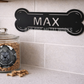 Dog Bone Nameplate