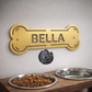 Dog Bone Nameplate