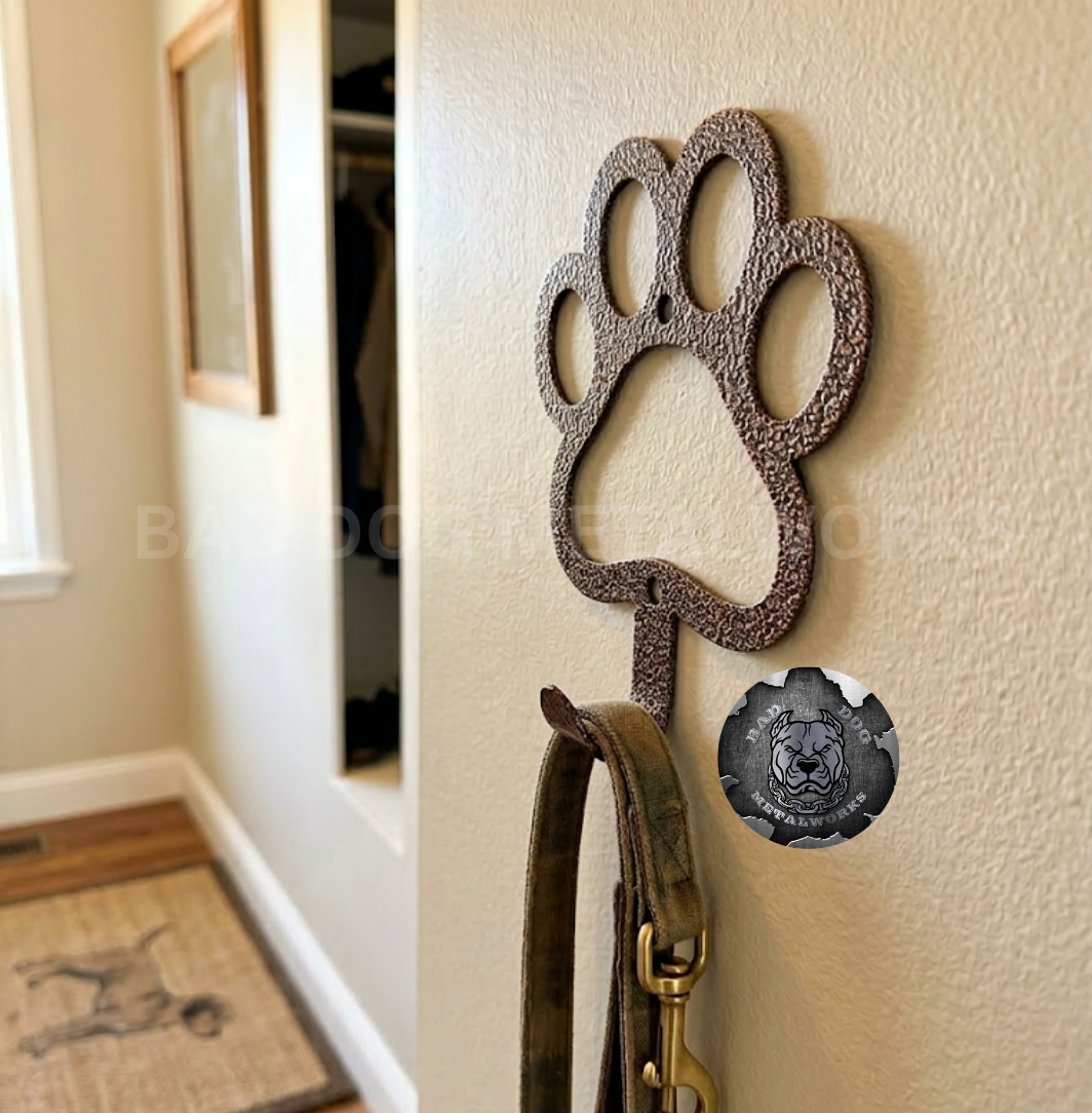 Dog Paw Leash Holder