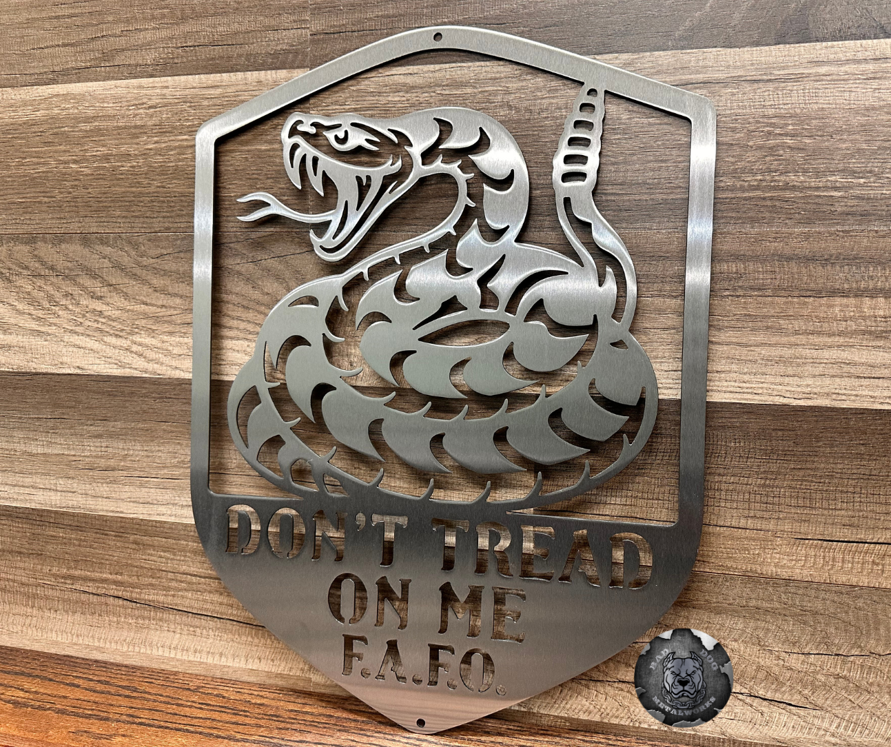 Don't Tread on Me Rattlesnake FAFO
