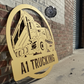 Dump Truck Monogram
