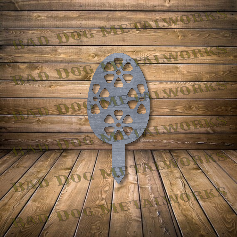 Easter Egg Stake Set - Dxf and Svg