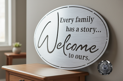 Every Family Has a Story, Welcome to Ours